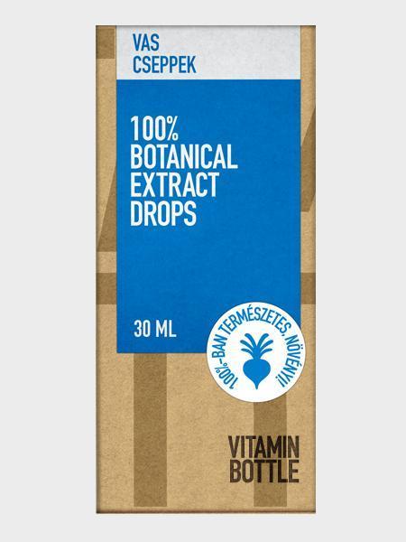 Vas csepp 100% természetes, növényi 30 ml